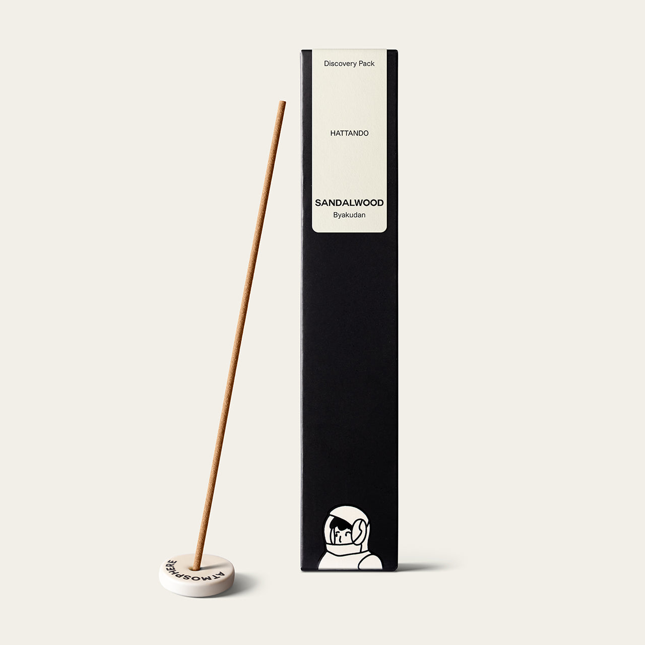 Hattando Niko Classic Sandalwood Byakudan contemporary Japanese incense sticks in trial size Atmosphere Exclusive