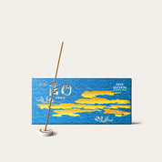 Gyokushodo Jinko Hoen Agarwood Cycle Japanese incense sticks (280 sticks) with Atmosphere ceramic incense holder
