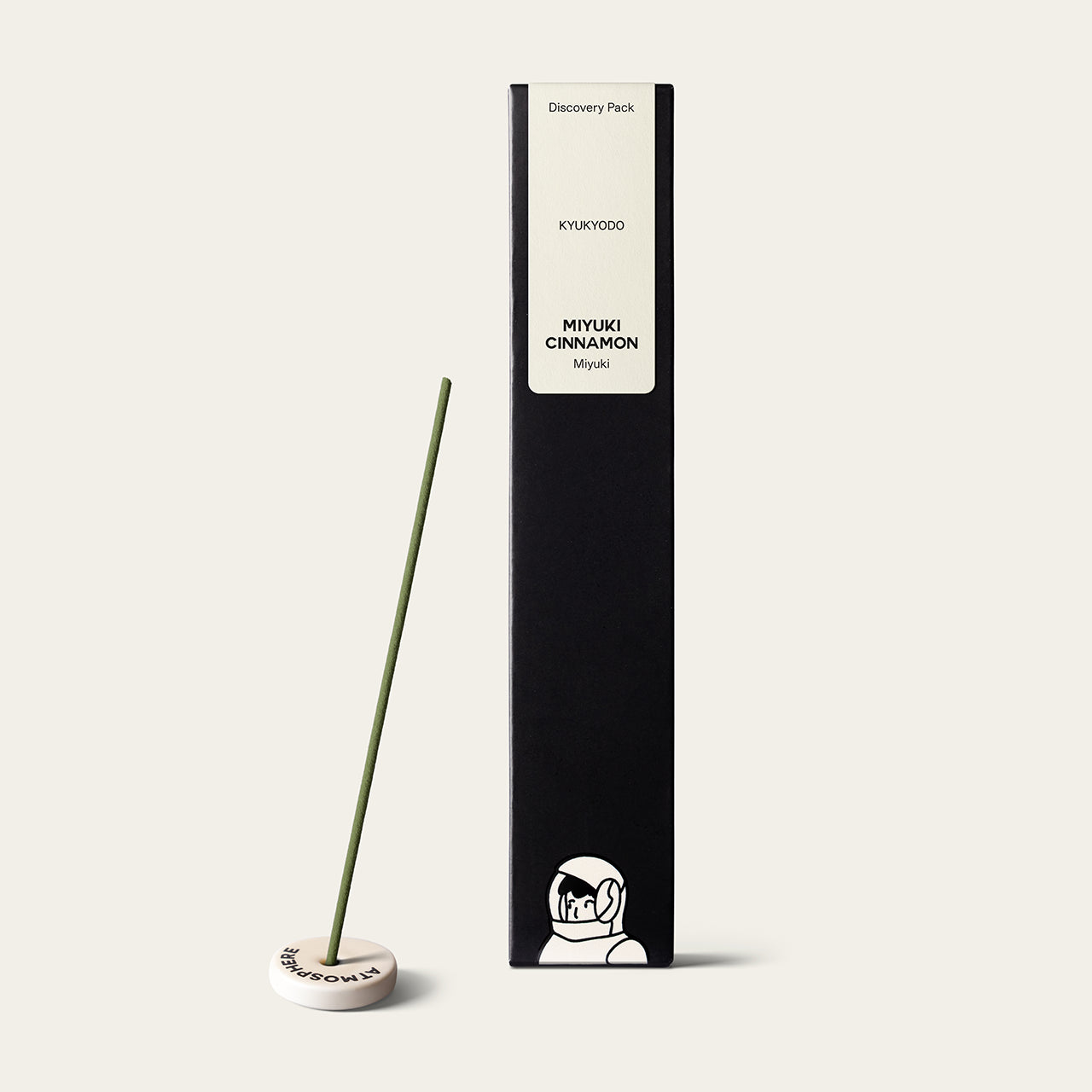 Kyukyodo Miyuki Cinnamon Miyuki contemporary Japanese incense sticks in trial size Atmosphere Exclusive