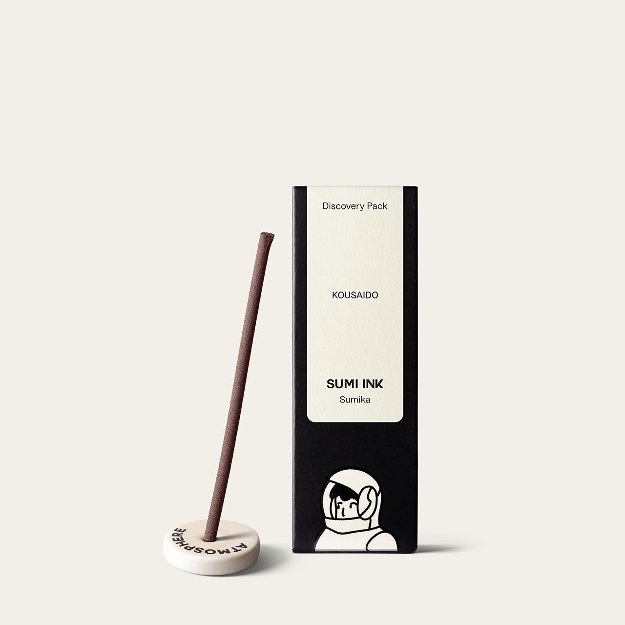 Kousaido Ancient City Sumi Ink Sumika contemporary Japanese incense sticks in trial size Atmosphere Exclusive