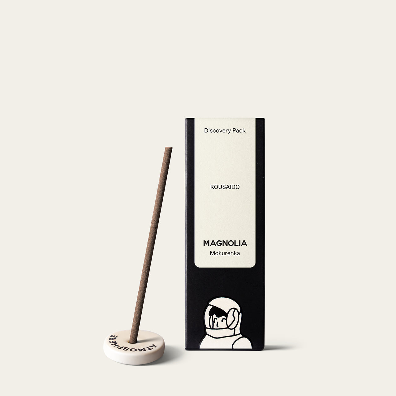 Kousaido Ancient City Magnolia Mokurenka contemporary Japanese incense sticks in trial size Atmosphere Exclusive
