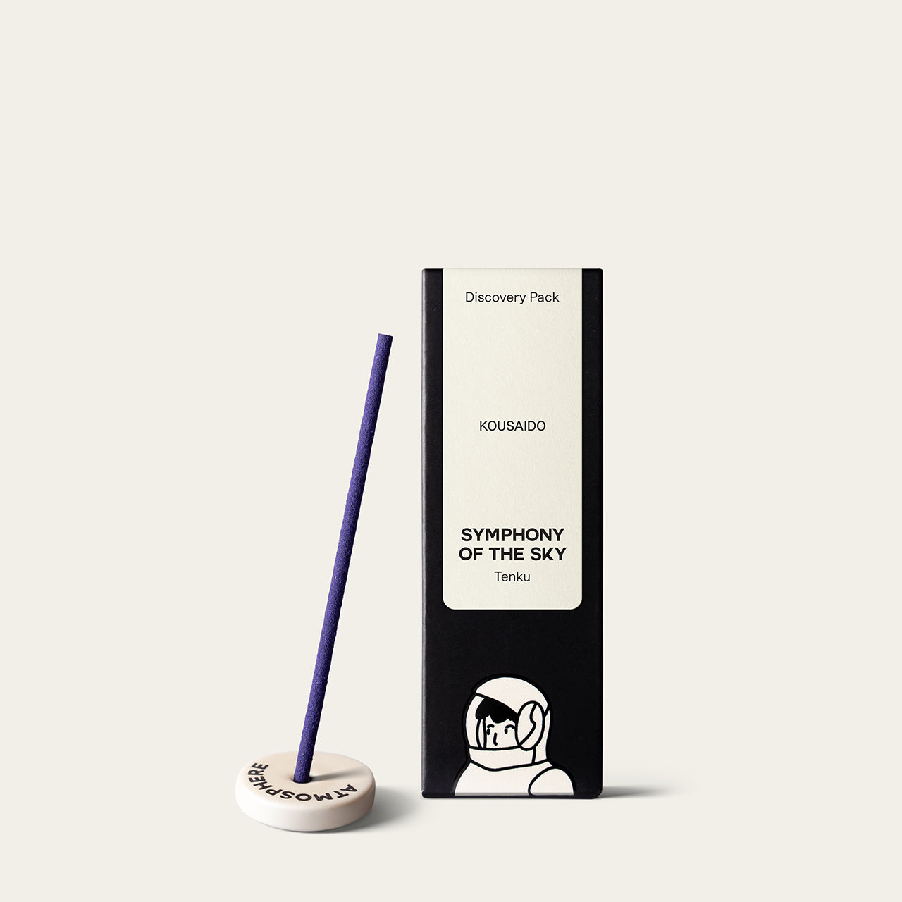 Kousaido Scent of Kyoto Symphony of the Sky Tenku contemporary Japanese incense sticks in trial size Atmosphere Exclusive