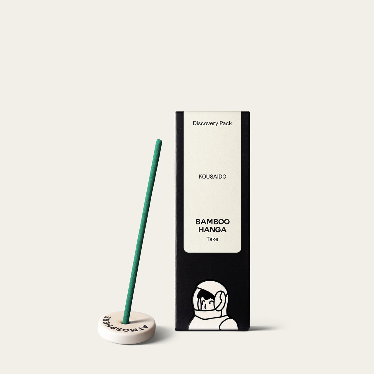 Kousaido Bamboo Hanga Take contemporary Japanese incense sticks in trial size Atmosphere Exclusive