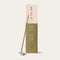 Kousaido Natural Premium Kitayama Sugi Japanese Cedar Incense 20 sticks with Atmosphere Mini Incense Holder in Classic Ivory