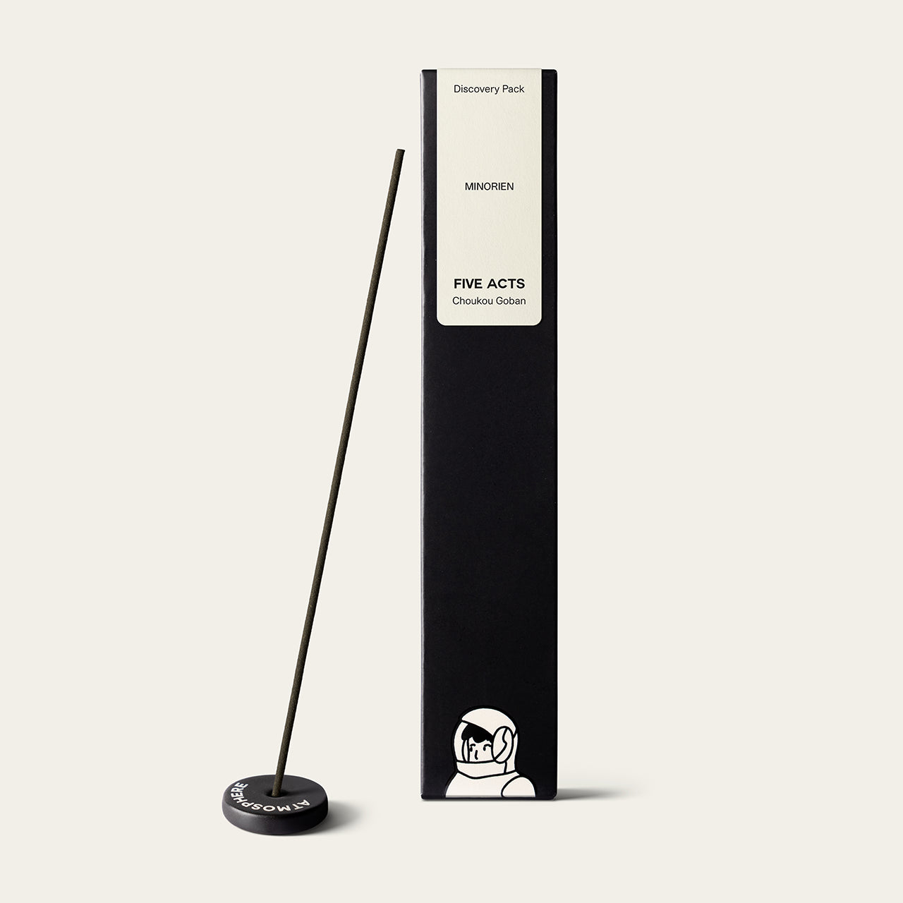 Minorien Fuin Five Acts Choukou Goban contemporary Japanese incense sticks in trial size Atmosphere Exclusive