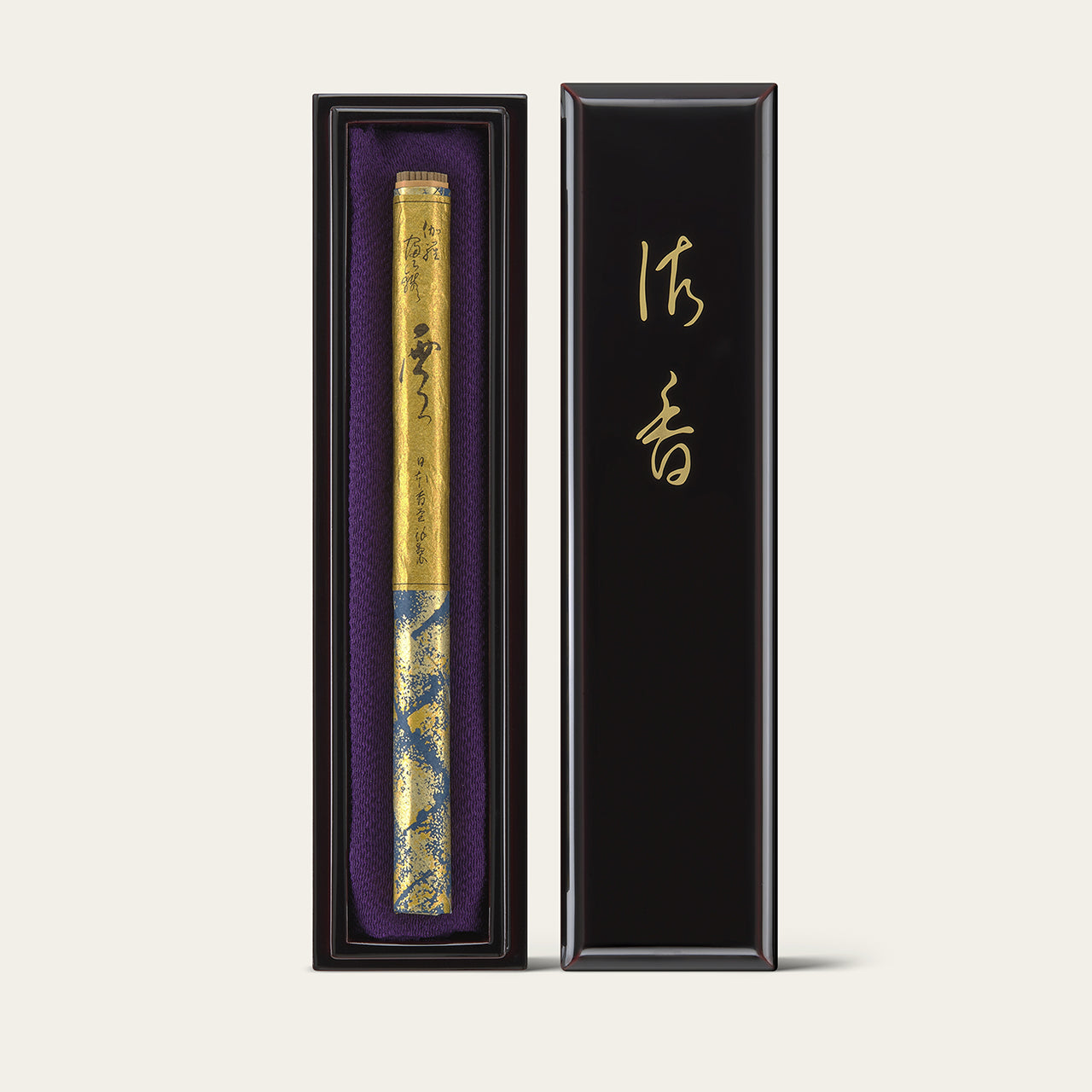 Atmosphere Incense Collector's Curation Kyara Fugaku Kumo 60 Sticks in Lacquer Box