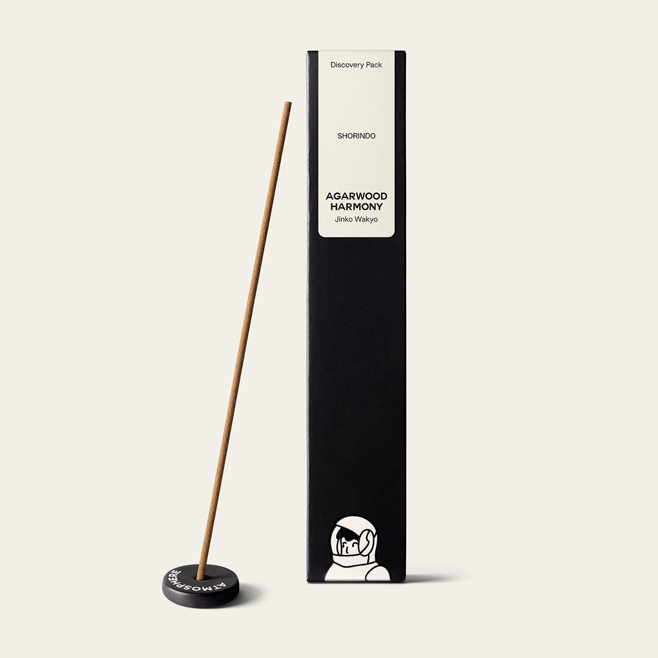 Shorindo Agarwood harmony Jinko Wakyo contemporary Japanese incense sticks in trial size Atmosphere Exclusive