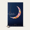 Atmosphere Shorindo Bedtime Incense Sleep Floral Crescent Moon Mikazuki Incense Sticks 250 sticks with Atmosphere Mini Incense Holder in Porcelain