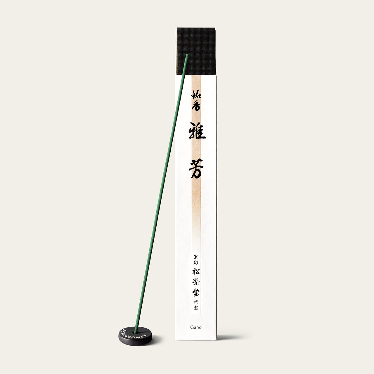 Shoyeido Refinement Gaho Incense 36 Sticks with Atmosphere Mini Incense Holder 