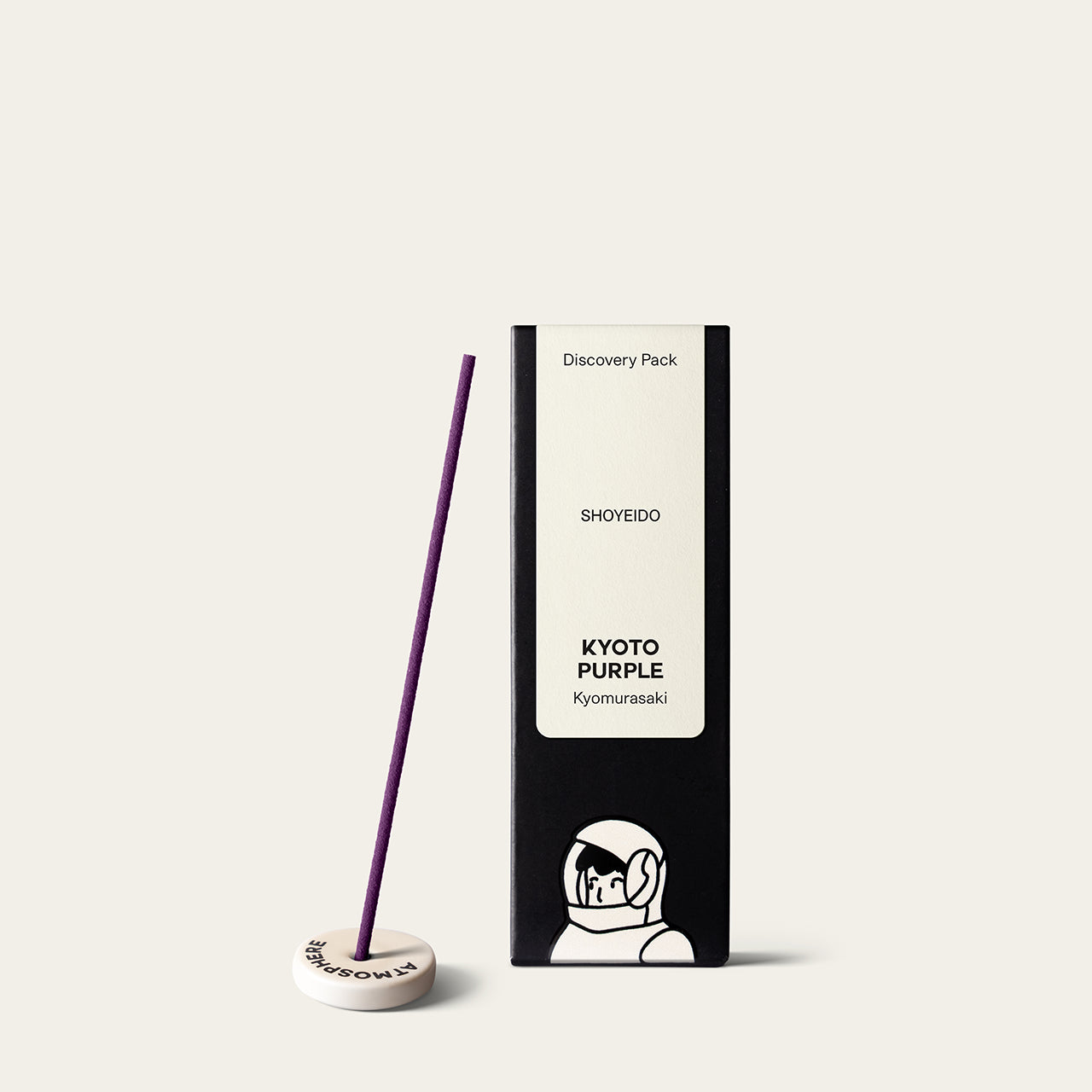 Shoyeido Tamayura Kyoto Purple Kyo-murasaki contemporary Japanese incense sticks in trial size Atmosphere Exclusive