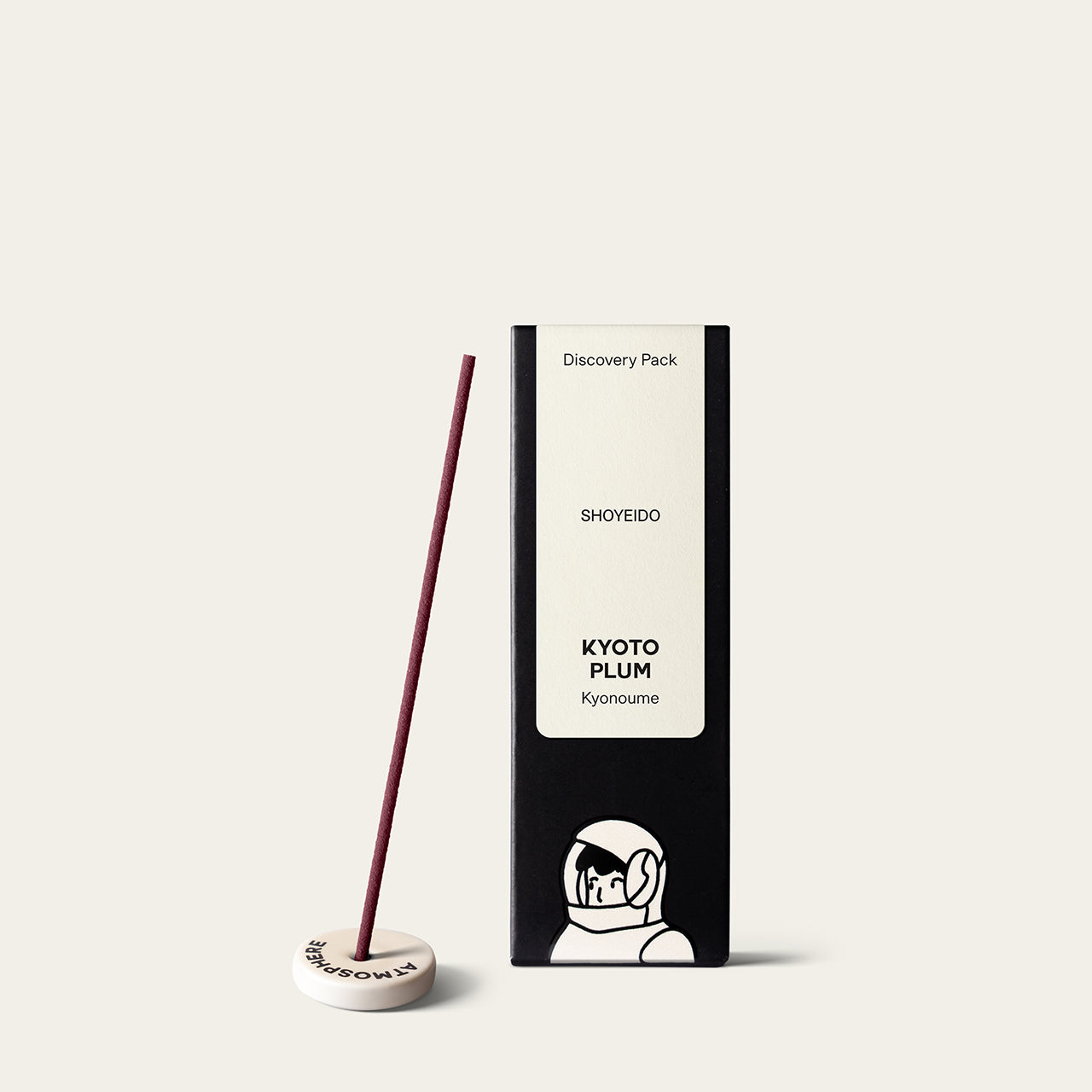 Shoyeido Tamayura Kyoto Plum Kyo-no-ume contemporary Japanese incense sticks in trial size Atmosphere Exclusive