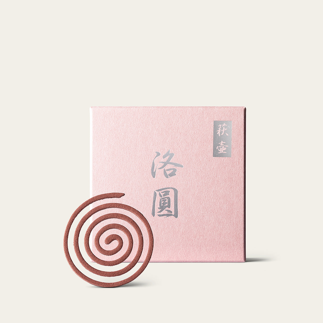 Atmosphere Incense Yamadamatsu Hagitsubo Hagi Vase Coil Spiral Incense 10 coils box.