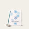 Kousaido Snow Hanga Yuki Japanese incense sticks (90 sticks) with Atmosphere ceramic incense holder