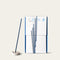 Shoyeido Tamayura Kyoto Clouds Kyo-no-kumo Japanese incense sticks (200 sticks) with Atmosphere ceramic incense holder