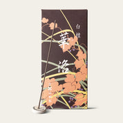 Yamadamatsu Karaku Sandalwood Byakudan Karaku Japanese incense sticks (150 sticks) with Atmosphere ceramic incense holder