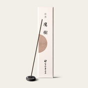 Yamadamatsu Premium Hawk Tree Oju Japanese incense sticks (75 sticks) with Atmosphere ceramic incense holder